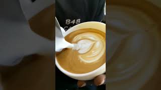 Any time is a good time for coffee.#coffee#latteart #baristacoffee#coffeegram#latte#artlatte