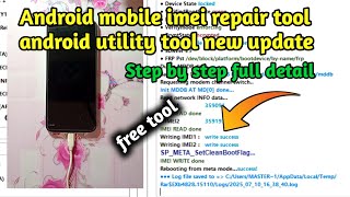 🚀All android mtk mobiles imei repair in one click | oppo realme tecno infinix vivo