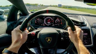 POV: over 300km/h with Lamborghini Revuelto with Novitec Exhaust