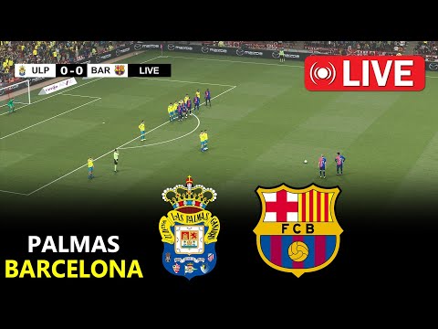 Las Palmas vs Barcelona | La Liga 2024/25 | eFootball pes 21 gameplay