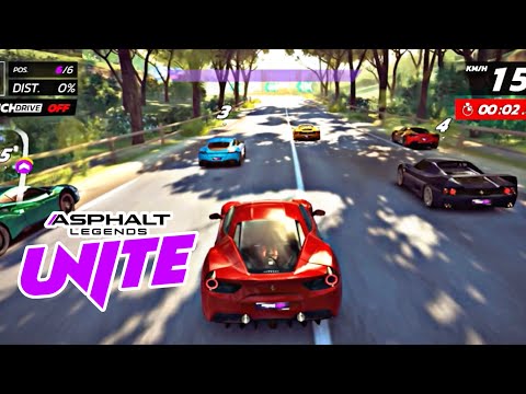 ASPHALT UNITE SPECIAL EVENTS AND SOME RACING GAMEPLAY ON HIGH GRAPHICS.