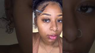 Quick makeup look w/ no foundation✨ #shorts #makeuplook #quicklook