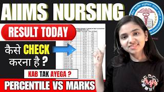 ✅AIIMS Bsc Nursing 2025 Result Update I How to Check I Percentile Vs Marks I Cut off Kya Rahi