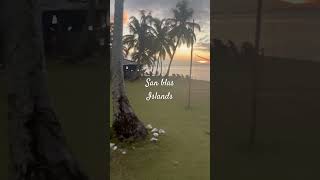 San blas Panama . This is what it looks like if you sleep overnight #sanblasislands #panamabeach