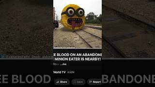THE MINION EXE EATER CAUGHT ME!! #horror #minions