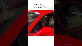 they both injoy in this ferrari but it gifted from Sam 😱🤯😳⁉️#youtube #trending #love #shorts #sad