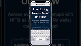 Token Gating on Flow Blockchain