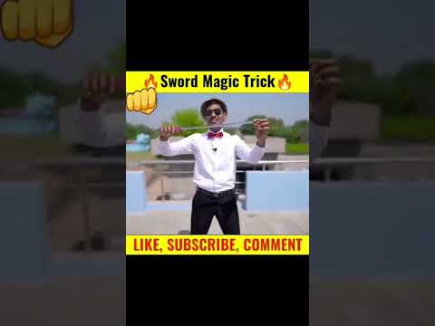 Sword Magic Trick 😱 By @Crazy XYZ @MR. INDIAN HACKER #shorts #crazyxyz #mrindianhacker