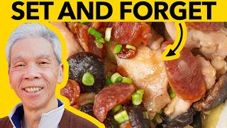 🐓 How a Chinese chef STEAMS Chicken (冬菇臘腸蒸雞)!