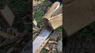 Homemade Hydraulic Wood Splitter #skunkworksstudios #firewood #firewoodsplitter
