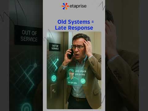 Real-time tracking to zero audit panic with Etaprise |  #fieldservicemanagement #elevatormaintenance