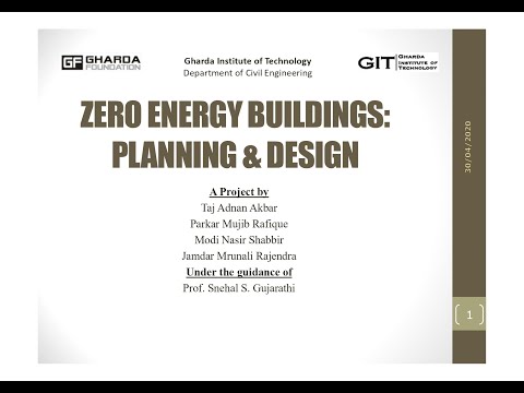 ZERO ENERGY BUILDING Planning & Design