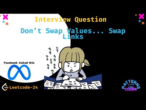 Facebook Asked This Linked List Question! | Leetcode 24