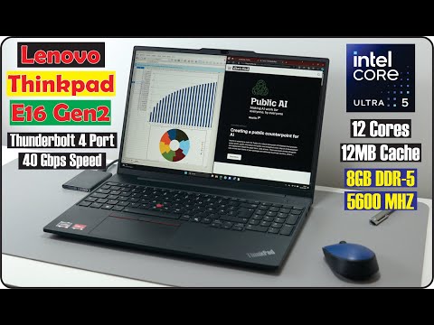Lenovo ThinkPad E16 Gen2 Unboxing – Perfect Laptop for Professionals