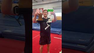 Trying $2 Gymnastics grips 💀 #gymnastics #gymnast #grips #olympics #olympic #sports #fails #fail