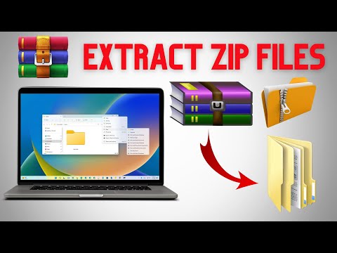 How to Open ZIP Files on Windows 10 | How to Extract ZIP files on PC