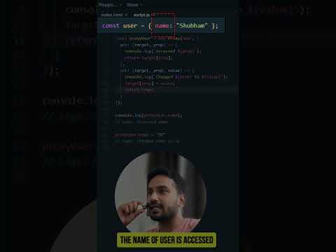 🔍 JavaScript Proxies Explained in 5 Minutes! javascript interview questions  #reactjs #javascript