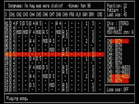 No hay más more diskio [MSX, OPLL+OPLL1]