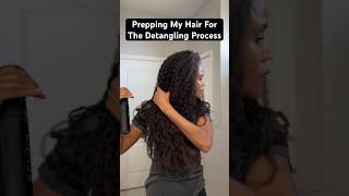STEP 1 IN MY WASH DAY ROUTINE #naturalhair #type4hair #washday