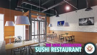 THE NEW GENERATION SUSHI RESTAURANT #topbest#sushiresturantvideoreview #thenewgeneretionsushi