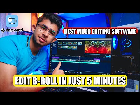Edit B-Roll In Just 5 Minutes | Movavi Video Editor Plus 2021 🔥