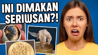 Makanan paling menjijikan tapi disukai banyak orang ! Kamu berani coba ?! 😱