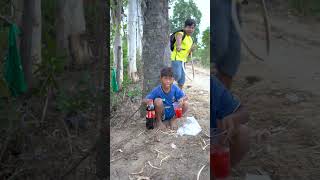 Outdoorfood VERY SIMPLE And VERY USEFUL NEW IDEA UNLOCKED In Forest #survival #forest #outdoor