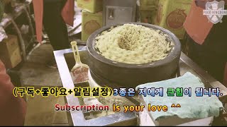 韩国街头美食-Nokdubindaetteok（3.5）街头食品首尔广藏市场