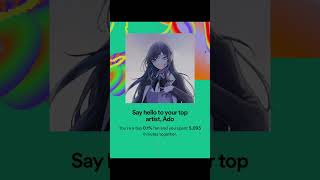 Spotify recap 2023 #fyp #shorts #spotify #recap