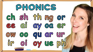 Digraphs with Examples | learning Phonics | English lesson | Adult Phonics