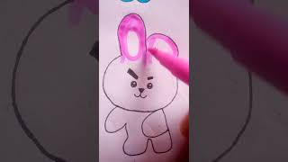 #shorts #art #drawing #bt21 #bts #cooky
