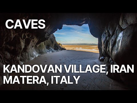 Grand Earth E02 | Caves: Kandovan Village, Iran; Matera, Italy