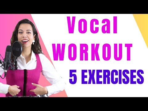 5 VOCAL EXERSISES. VOCAL WARM UP. Natalia Bliss  How to sing better