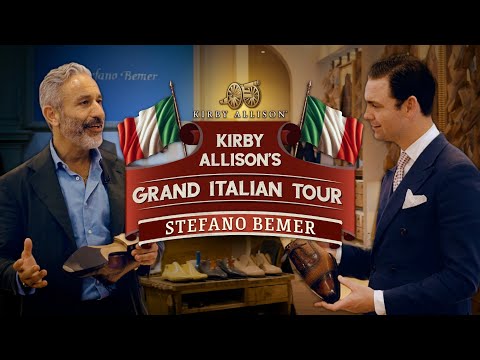 Italy's Most Famous Shoemaker | Stefano Bemer Florence | Kirby's Grand Italian Tour