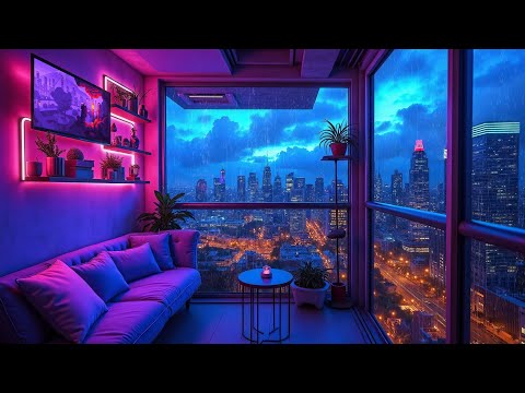1990s Lofi City | Cozy & Relaxing Music for a Peaceful Day | Lofi Rain Playlist