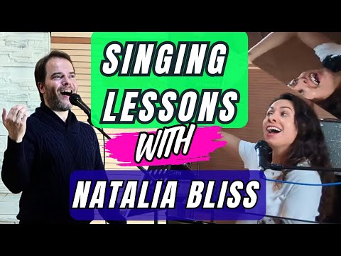 Sinigng lessons with Natalia Bliss vocal coach. HOW TO SING HIGH NOTES WITHOUT STRAINING