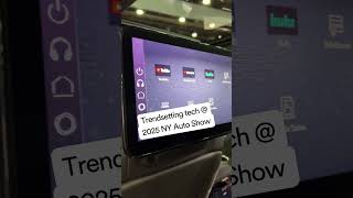 Trendsetting tech at the NY Auto Show 😎