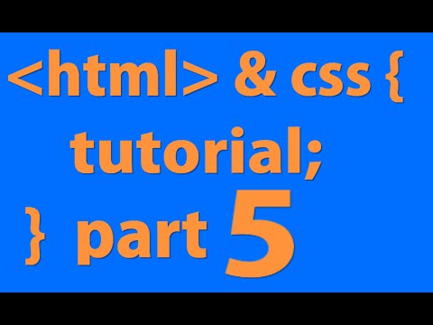 Build your first website with HTML and CSS: Part 5 of 5