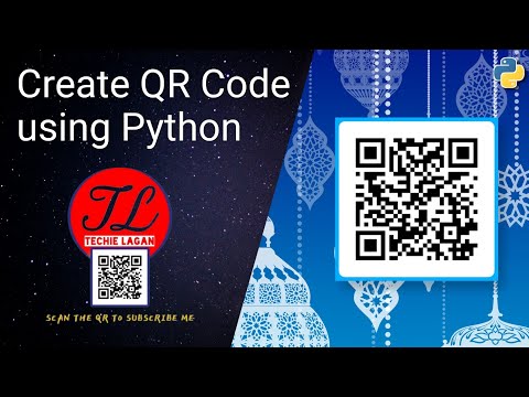 How to create QR Code Generator in Python ||Python Project Tutorial ||Techie Lagan