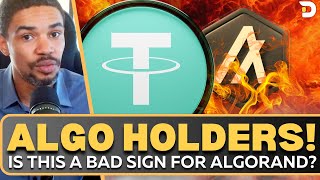 Tether DUMPS Algorand - Is This A Bad Sign?