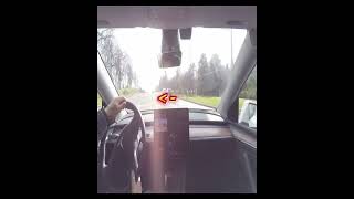 AI Drive Tesla Model Y FSD V11.4.4 #shorts
