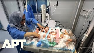 Gaza Hospital Cramming 4 Newborns Into One Incubator Amid Deadly Power Crisis | APT