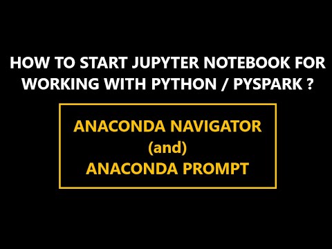 Jupyter Notebook ||  Create & Activate Virtual Environment || ANACONDA #spark #virtualenvironment