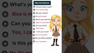 English Speaking Practice/ How to speak English fluently? #englishquestioansanswers