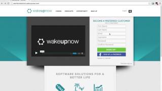 Sign-Up Steps for WakeUpNow!