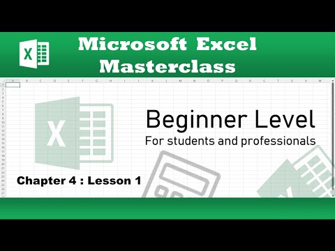 Copy and Move data in Excel | Microsoft Excel tutorial : Beginner to Advanced