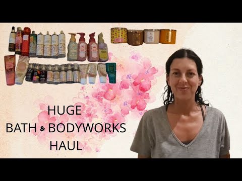 Huge Bath & Bodyworks Haul What I've got Since They opened up the Stores in Israel
