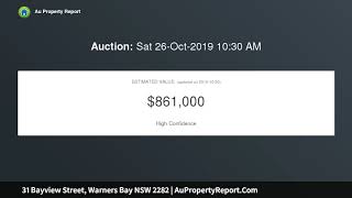 31 Bayview Street, Warners Bay NSW 2282 | AuPropertyReport.Com