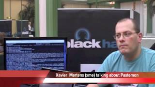 Blackhat Amsterdam 2012: ToolsTube with Xavier Mertens (xme) on Pastemon