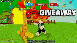 🔴 GROW A GARDEN GIVEAWAY LIVE | GROW A GARDEN FREE CANDY BLOSSOMS + FREE SEEDS + FREE PETS GIVEAWAY!